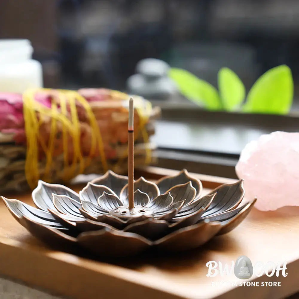 BWOOOH Creative Six-hole Lotus Incense Burner - Lotus - Incense Burner