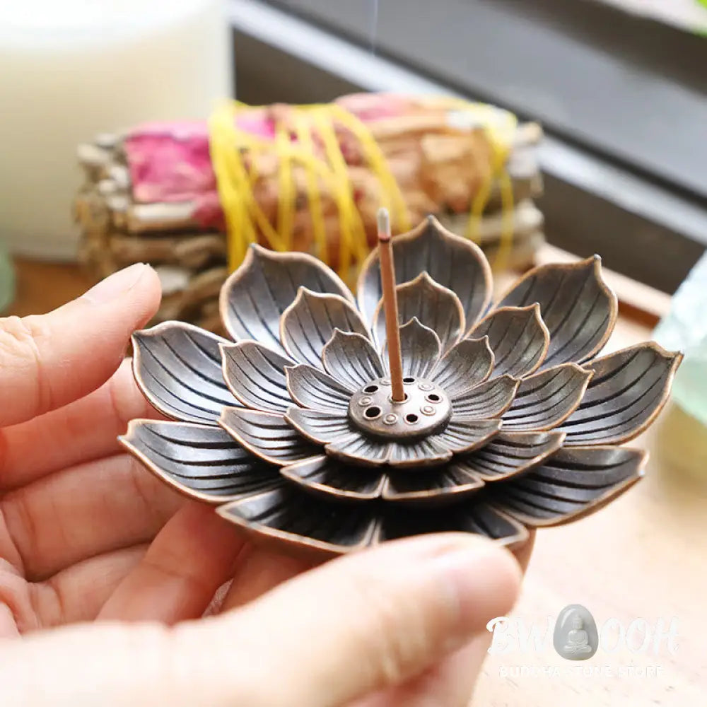 BWOOOH Creative Six-hole Lotus Incense Burner - Lotus - Incense Burner