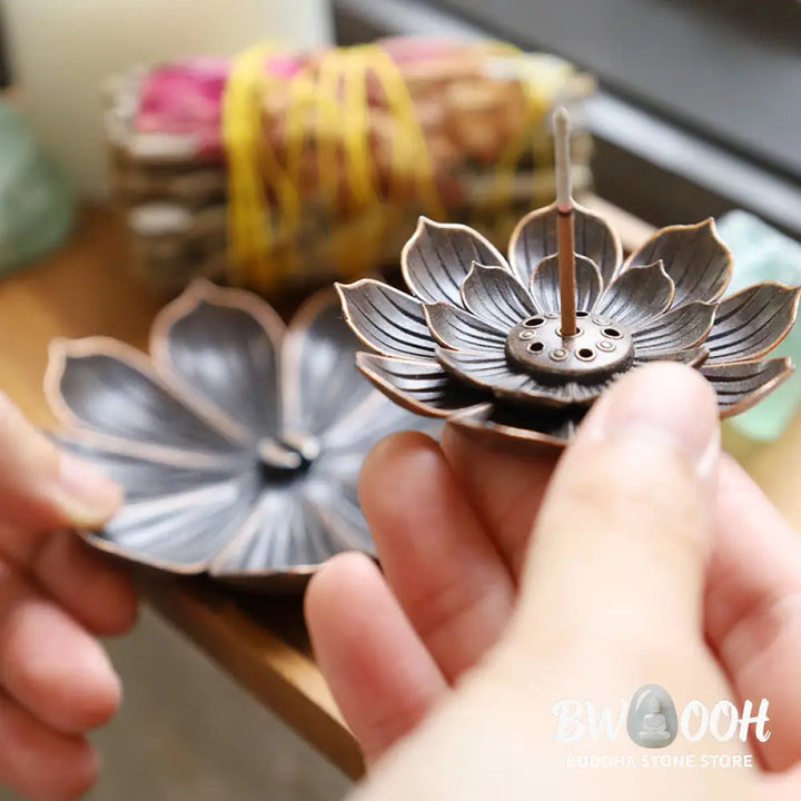 BWOOOH Creative Six-hole Lotus Incense Burner - Lotus - Incense Burner