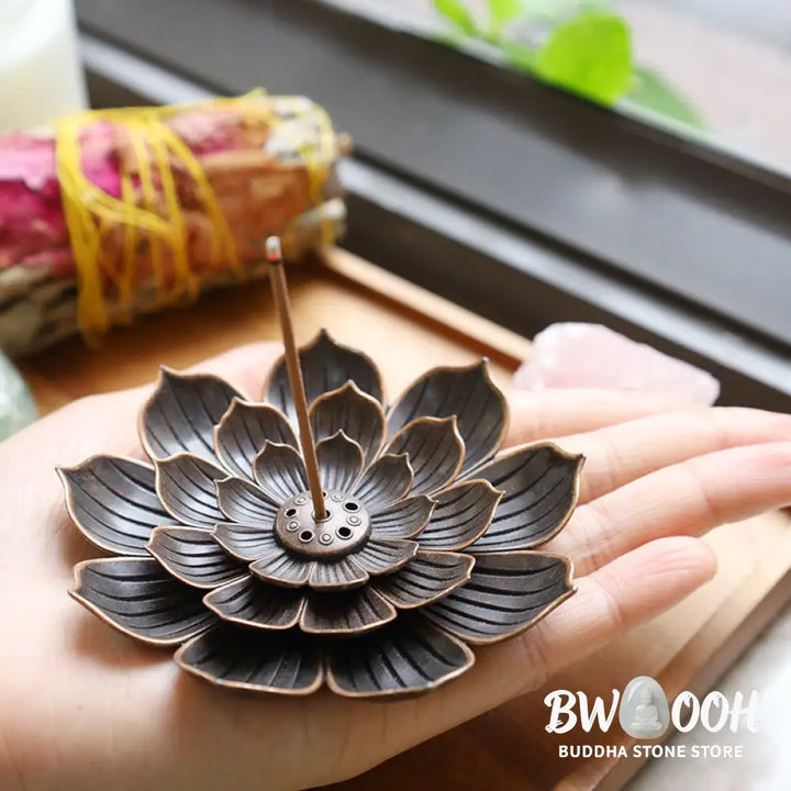 BWOOOH Creative Six-hole Lotus Incense Burner - Lotus - Incense Burner