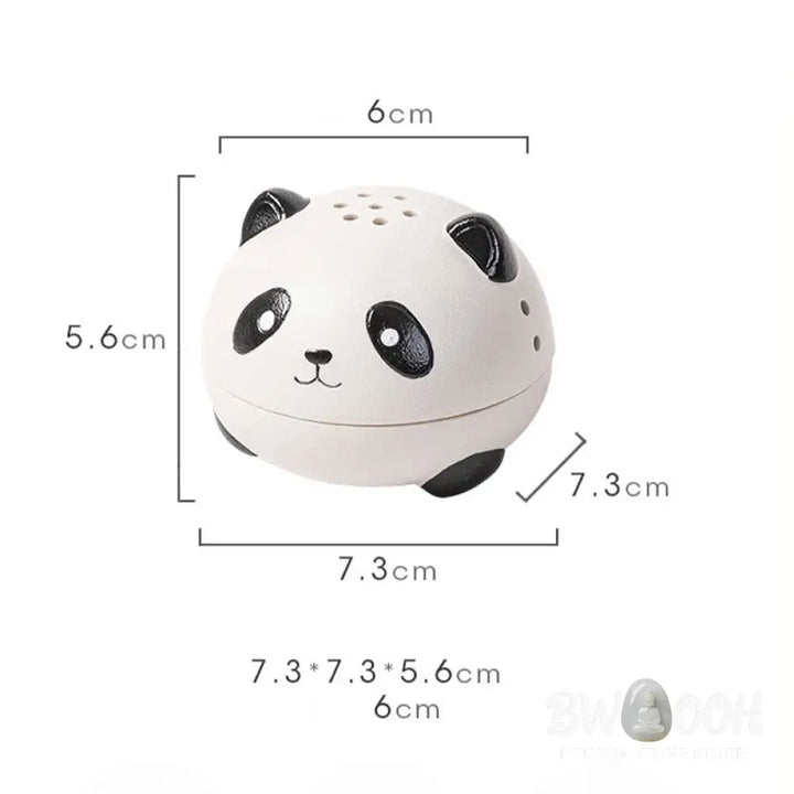 BWOOOH ceramic incense burner - Cute Panda Healing Ceramic Incense 