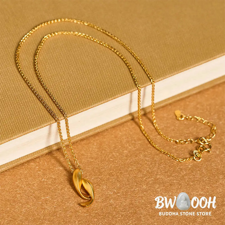 Buddha Stones Double Koi Fish 24k Gold Plated Brass Chain Wealth Necklace Pendant - BWOOOH - Double Koi Fish(Pendant