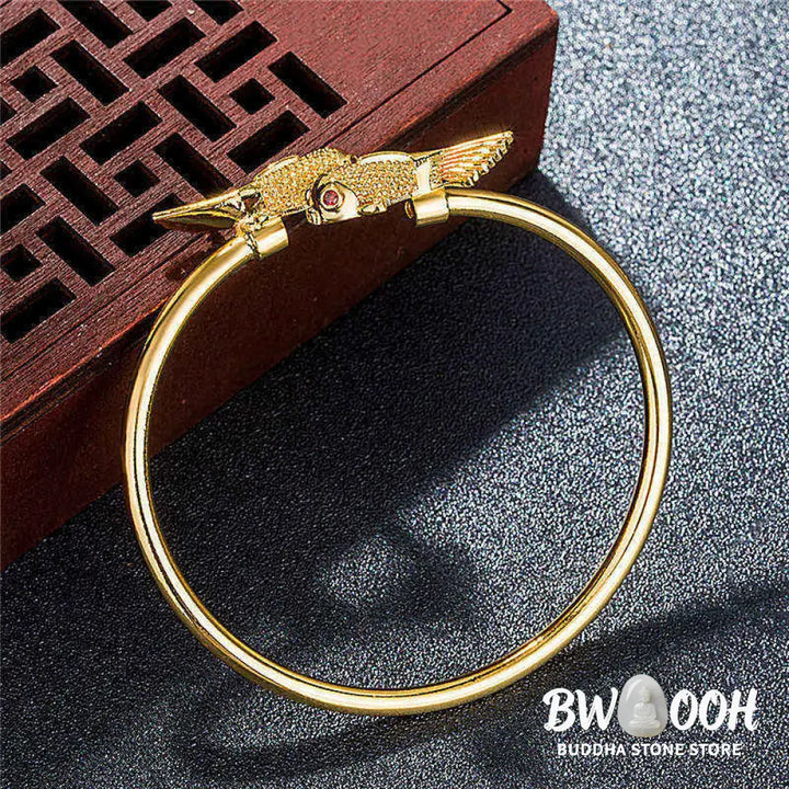 Buddha Stones Double Koi Fish Copper Prosperity Wealth Bracelet - BWOOOH - Koi Fish (Luck ♥ Prosperity) - Bracelet