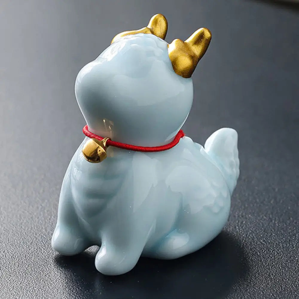BWOOOH ceramic incense burner - Dragon Bell Healing Ceramic Incense