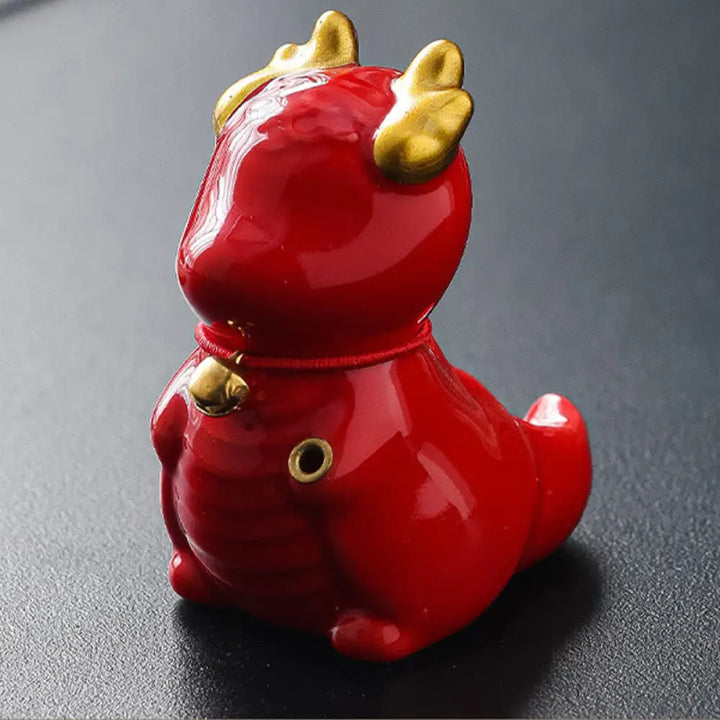 BWOOOH ceramic incense burner - Dragon Bell Healing Ceramic Incense
