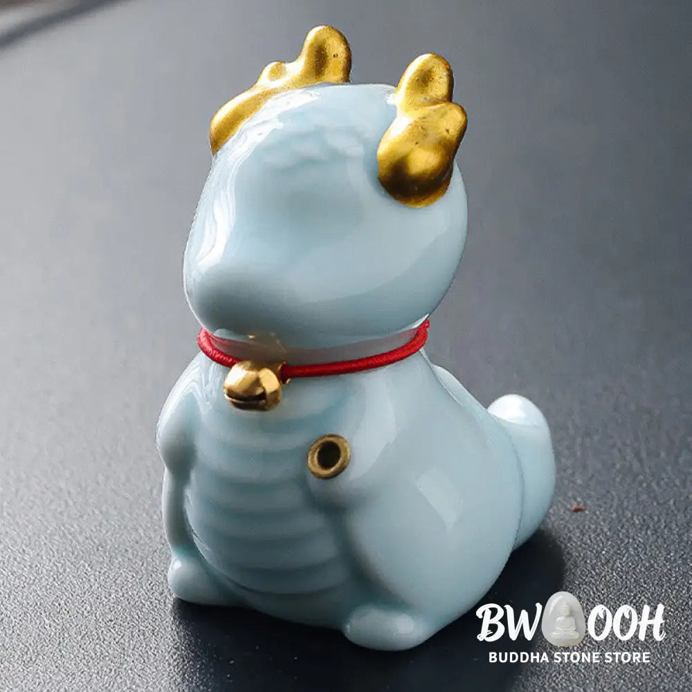 BWOOOH ceramic incense burner - Dragon Bell Healing Ceramic Incense