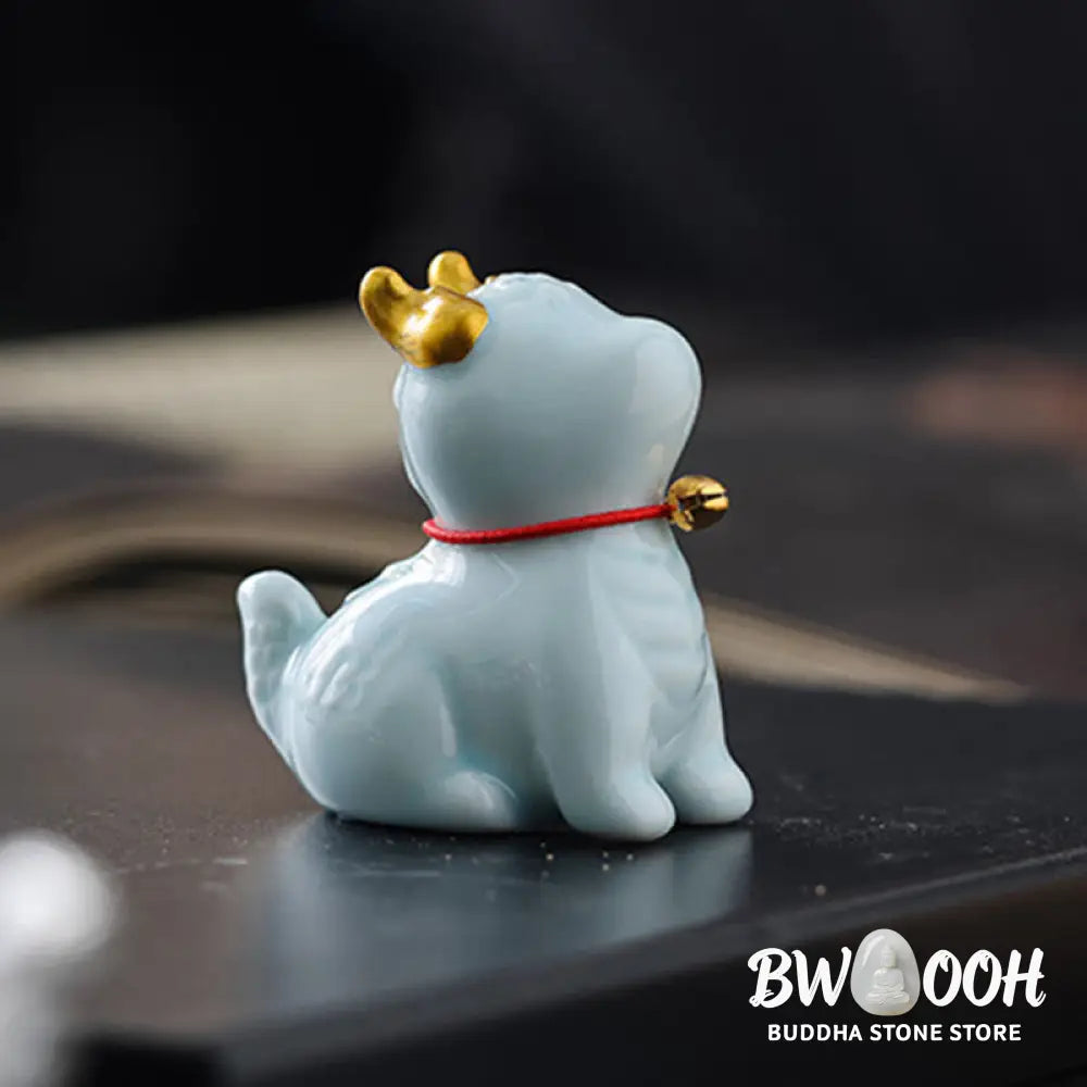 BWOOOH ceramic incense burner - Dragon Bell Healing Ceramic Incense