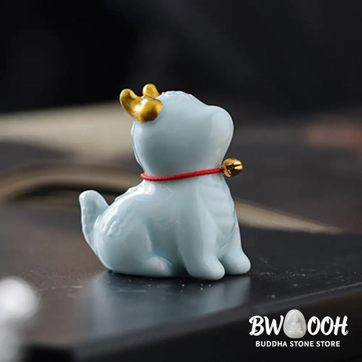 BWOOOH ceramic incense burner - Dragon Bell Healing Ceramic Incense