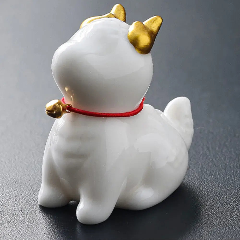 BWOOOH ceramic incense burner - Dragon Bell Healing Ceramic Incense