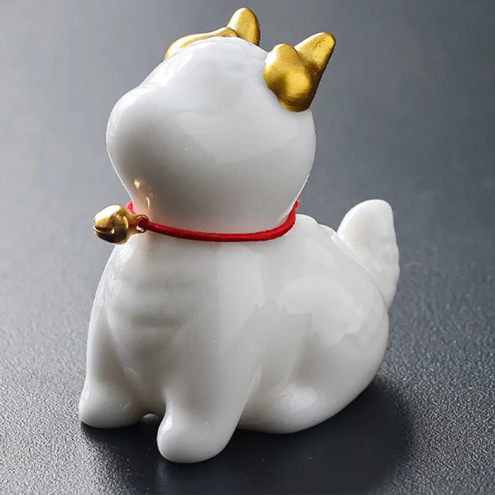 BWOOOH ceramic incense burner - Dragon Bell Healing Ceramic Incense