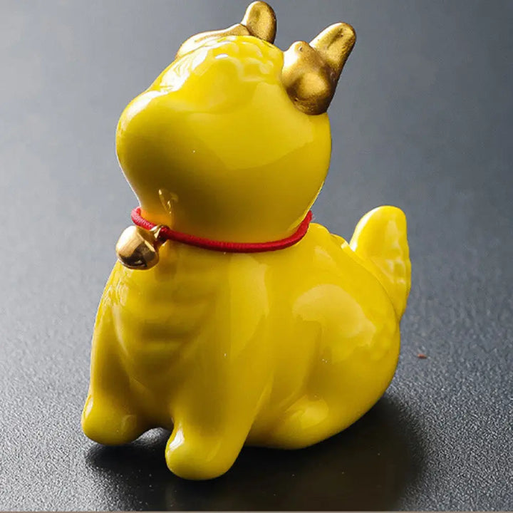 BWOOOH ceramic incense burner - Dragon Bell Healing Ceramic Incense