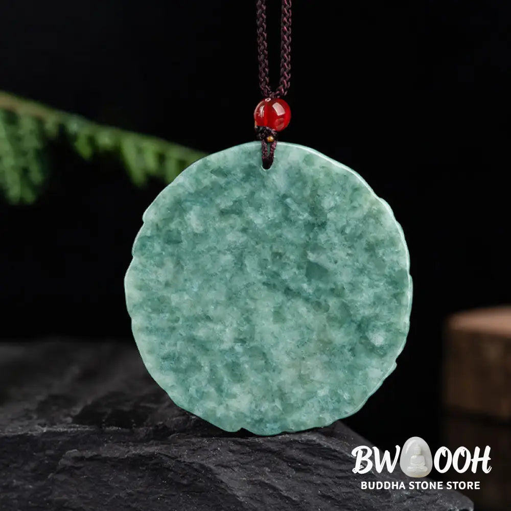 Buddha Stones Dragon Jade Yin Yang Balance Necklace String Pendant - BWOOOH - Jade - Necklaces &amp; Pendants
