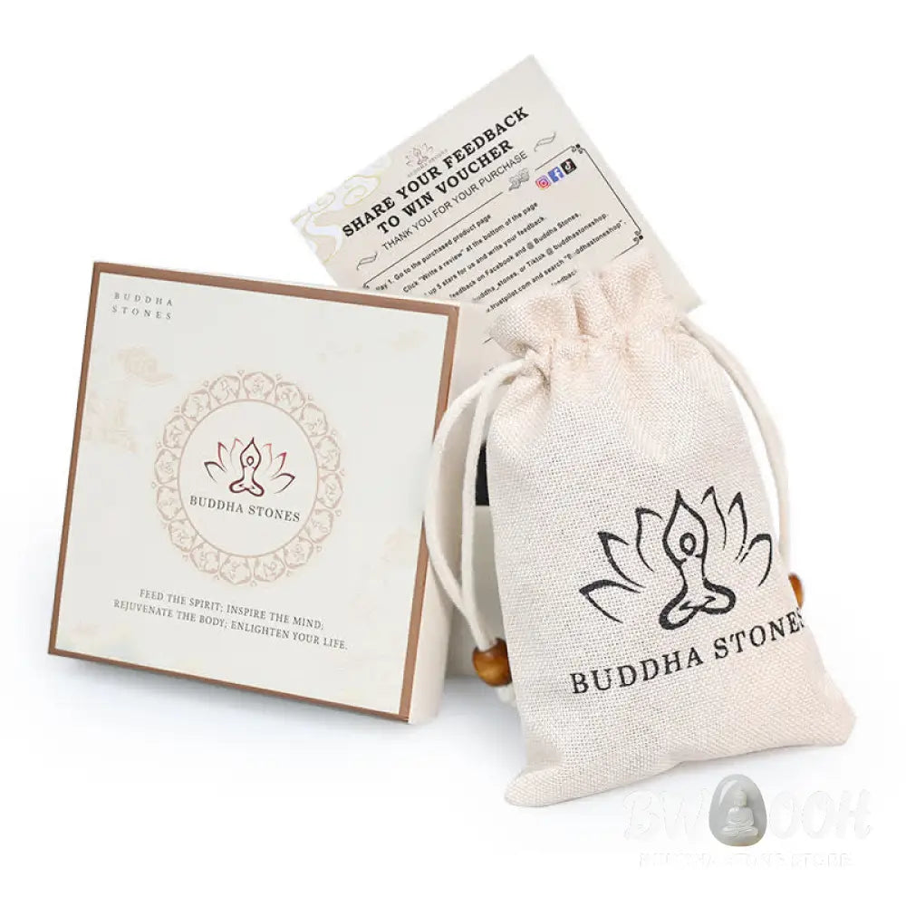 Buddha Stones Dragon Snake Handmade Amulet Protection Chain Bracelet - Bracelet Bangle