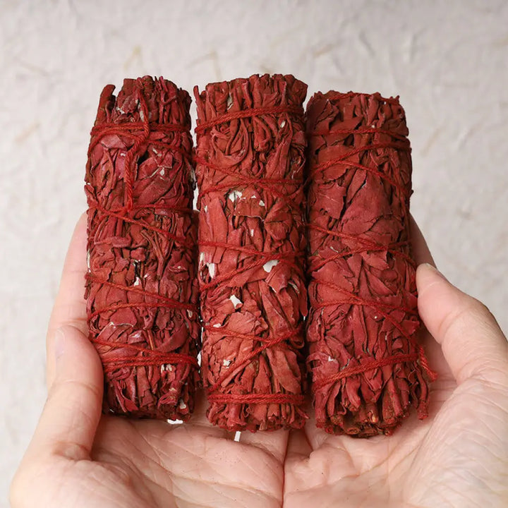 BWOOOH Dragon’s Blood Sage Smudge Stick for Home Negative Energy Cleansing Incense Healing Meditation Rituals