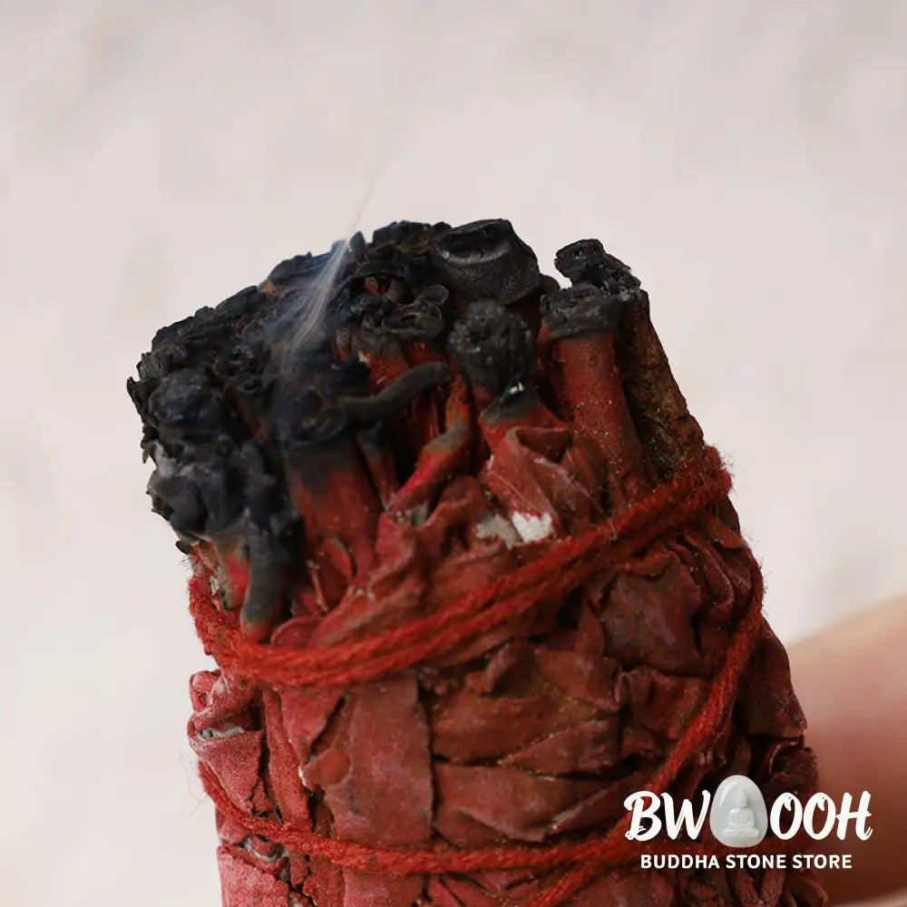BWOOOH Dragon’s Blood Sage Smudge Stick for Home Negative Energy Cleansing Incense Healing Meditation Rituals