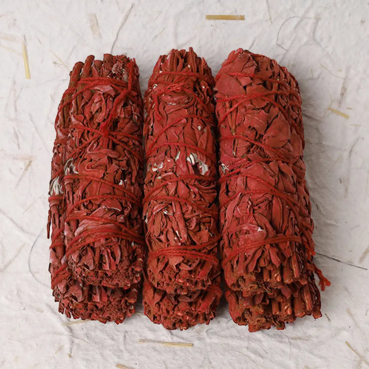 BWOOOH Dragon’s Blood Sage Smudge Stick for Home Negative Energy Cleansing Incense Healing Meditation Rituals