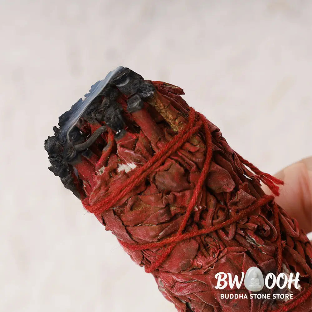BWOOOH Dragon’s Blood Sage Smudge Stick for Home Negative Energy Cleansing Incense Healing Meditation Rituals