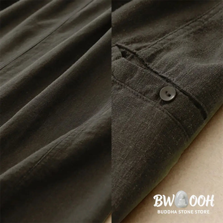 Buddha Stones Drawstring A-line Elastic Waist Cotton Women’s Skirt - Skirt