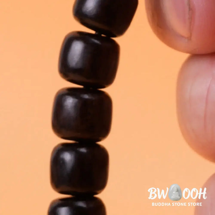Buddha Stones Ebony Wood Rosewood Peace Balance Bracelet - BWOOOH - Bracelet