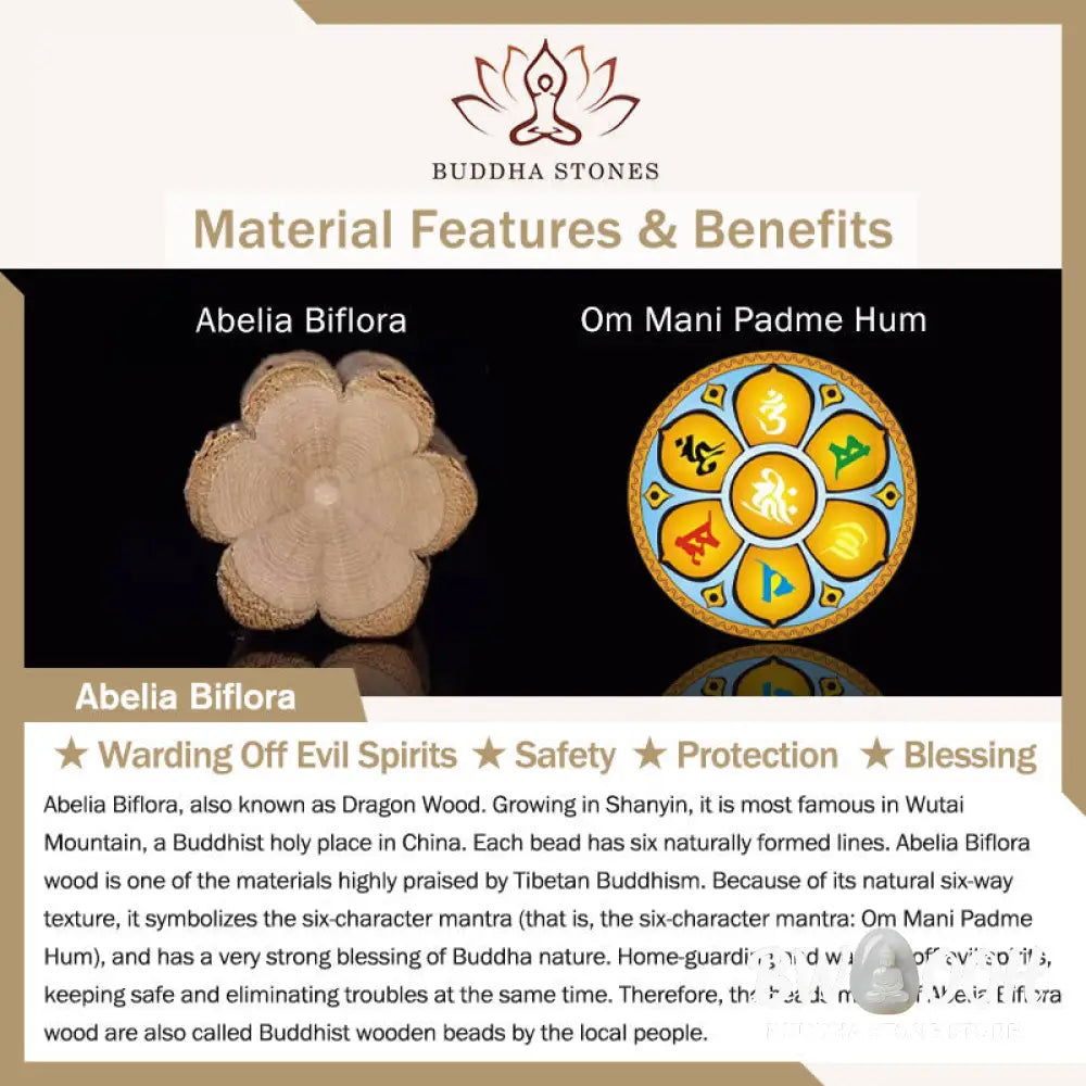 Buddha Stones Ebony Wood Wenge Wood Mountain Ghosts Spend Money Bagua Copper Coin Peace Bracelet - Bracelet