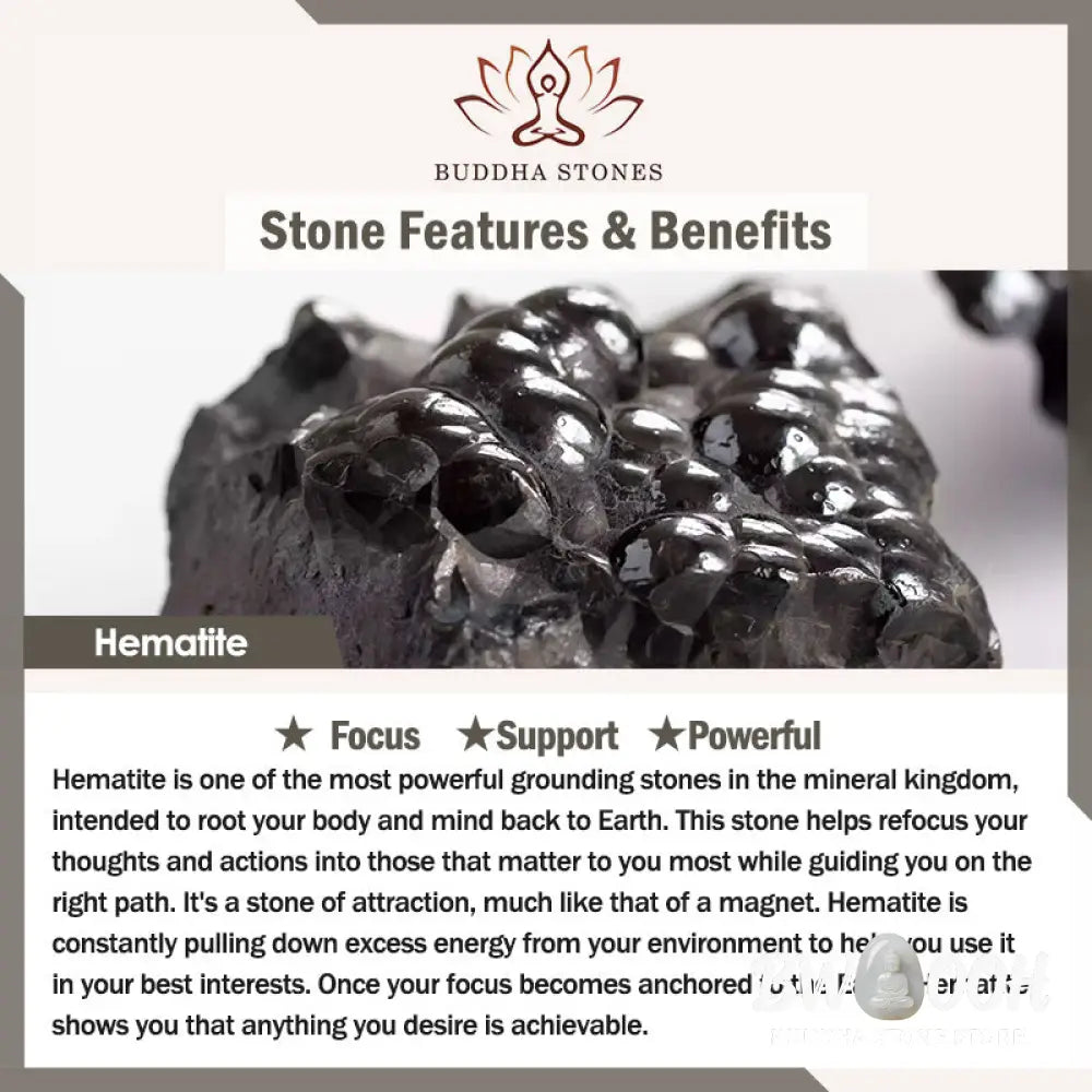 Buddha Stones Evil Eye Hematite Tiger Eye Protection Beaded Bracelet - BWOOOH - Bracelet