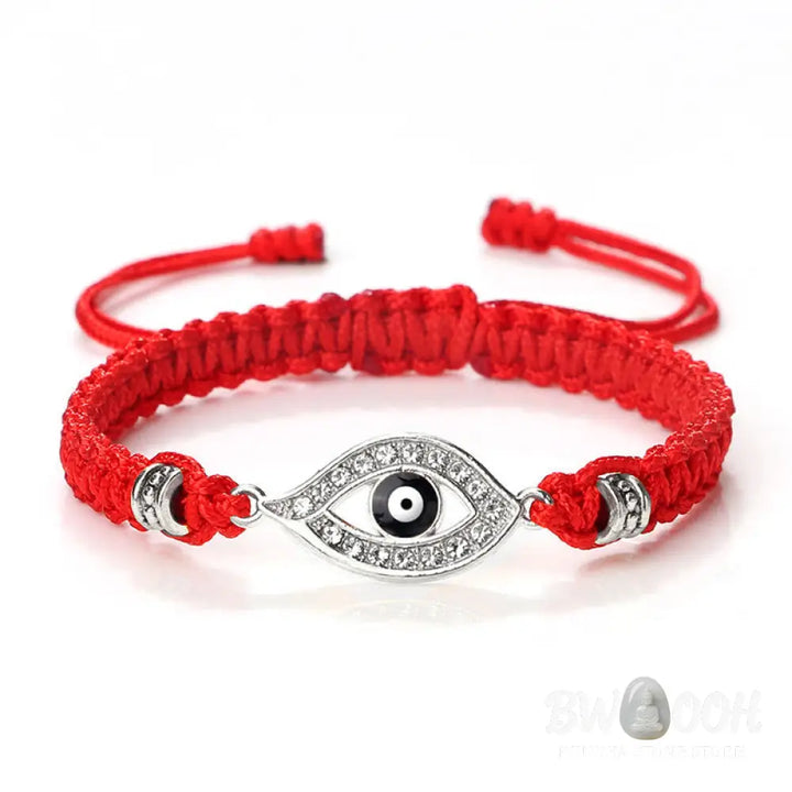 Buddha Stones Evil Eye Keep Away Evil Spirits String Bracelet - BWOOOH - Bracelet