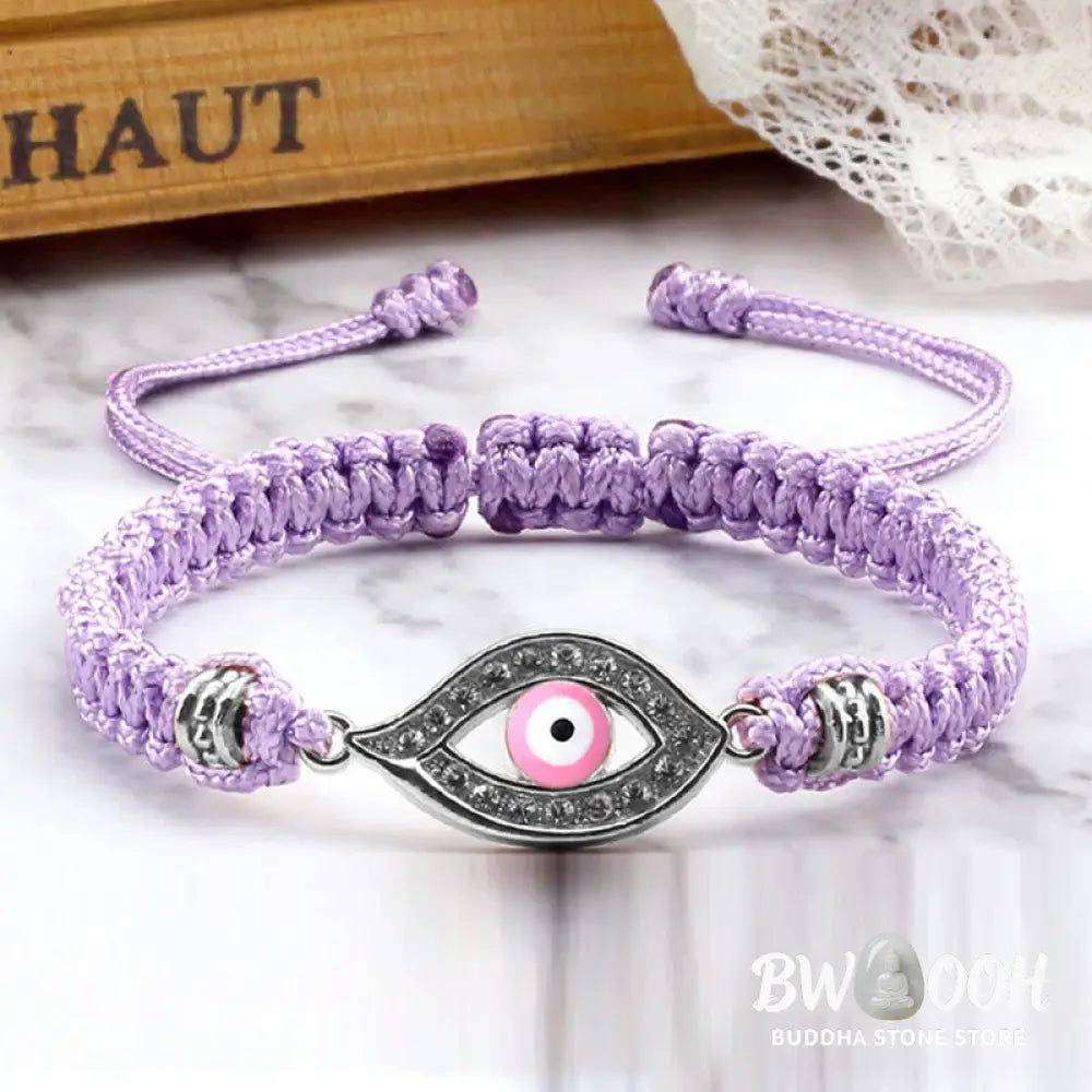Buddha Stones Evil Eye Keep Away Evil Spirits String Bracelet - BWOOOH - Bracelet