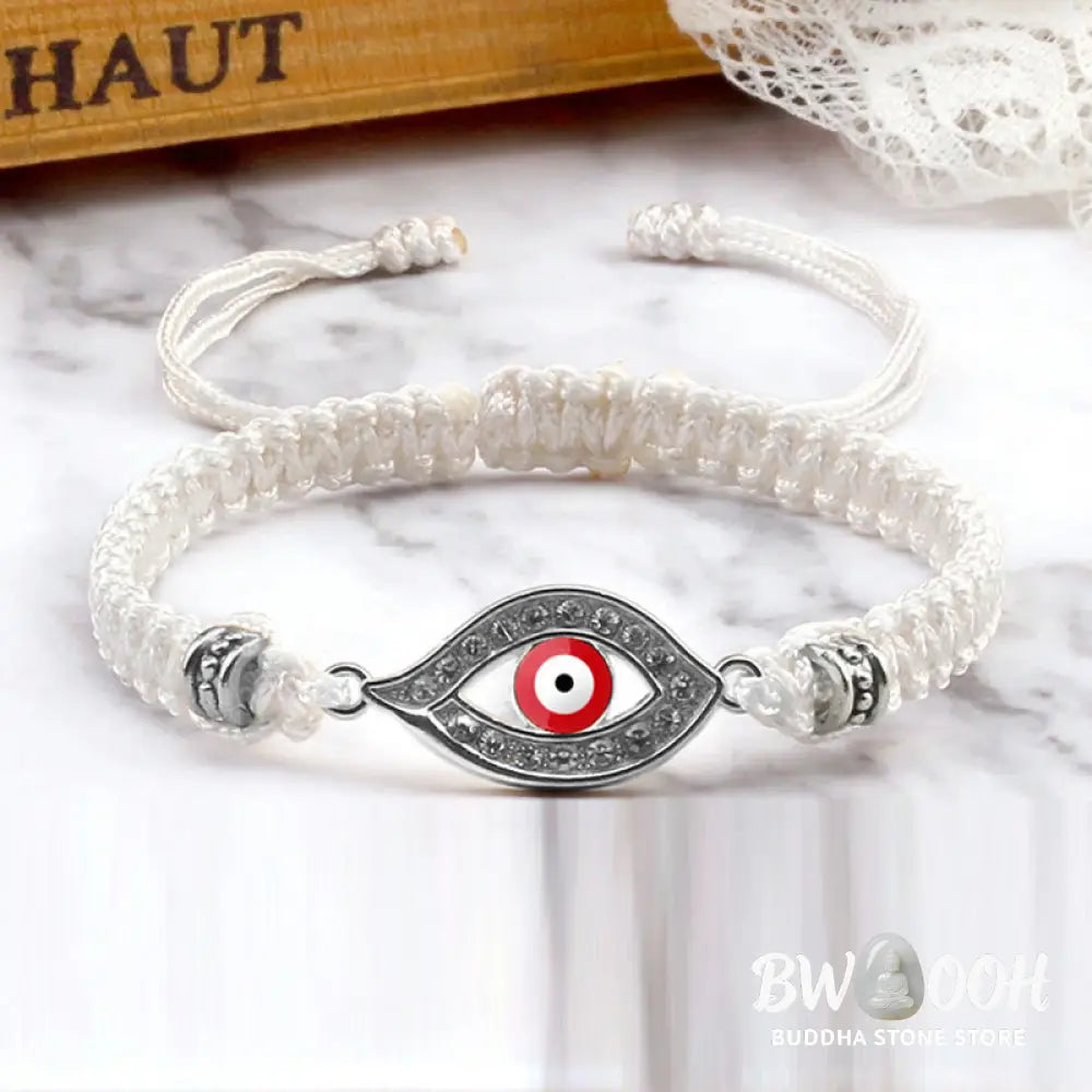 Buddha Stones Evil Eye Keep Away Evil Spirits String Bracelet - BWOOOH - Bracelet