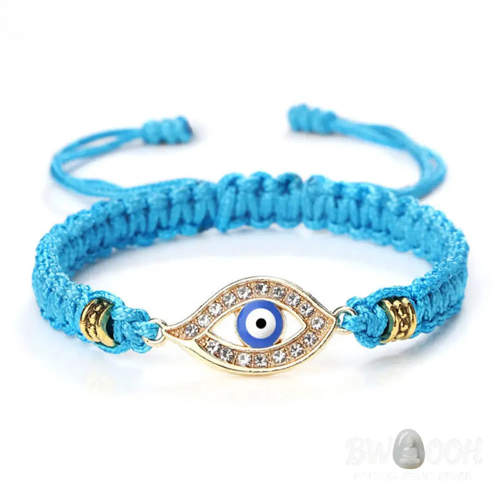 Buddha Stones Evil Eye Keep Away Evil Spirits String Bracelet - BWOOOH - Bracelet