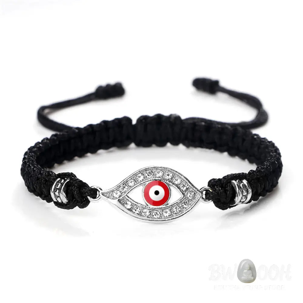 Buddha Stones Evil Eye Keep Away Evil Spirits String Bracelet - BWOOOH - Bracelet