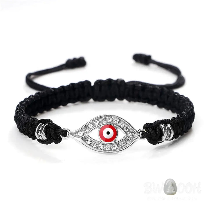Buddha Stones Evil Eye Keep Away Evil Spirits String Bracelet - BWOOOH - Bracelet