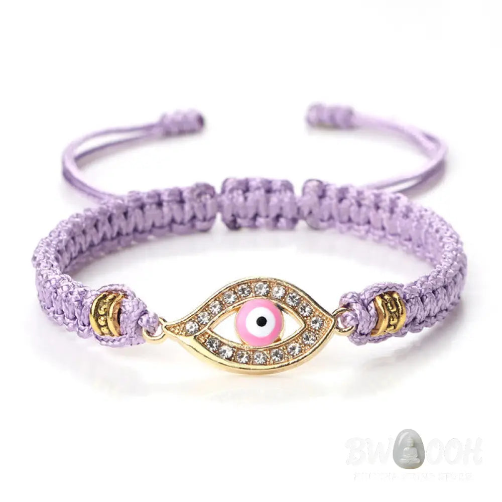 Buddha Stones Evil Eye Keep Away Evil Spirits String Bracelet - BWOOOH - Bracelet