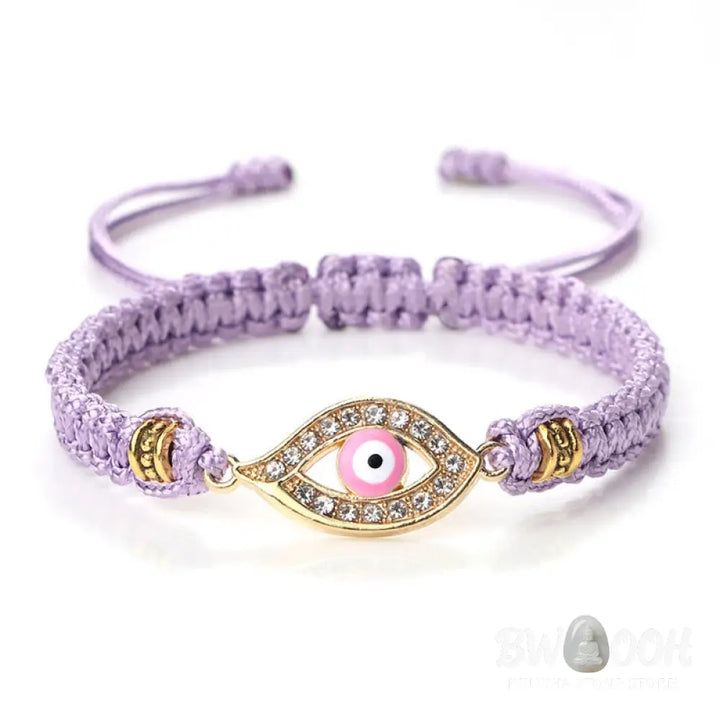 Buddha Stones Evil Eye Keep Away Evil Spirits String Bracelet - BWOOOH - Bracelet