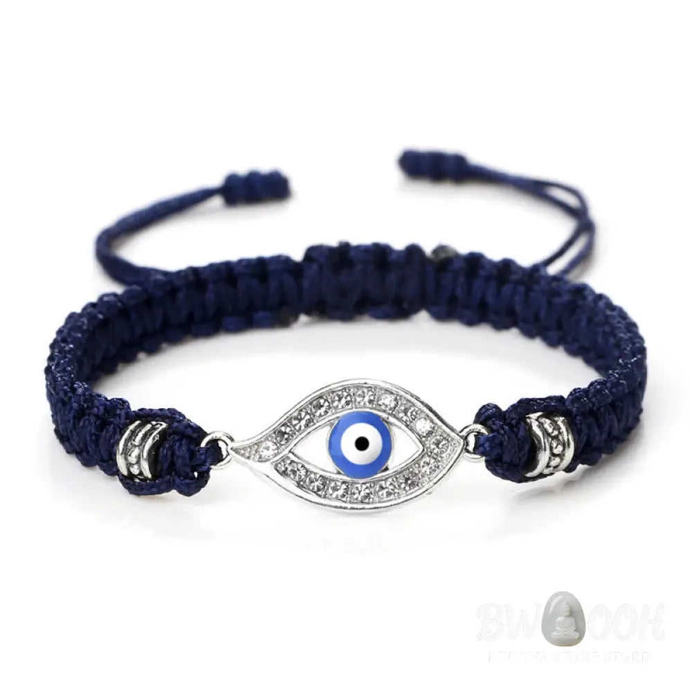 Buddha Stones Evil Eye Keep Away Evil Spirits String Bracelet - BWOOOH - Bracelet