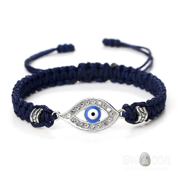 Buddha Stones Evil Eye Keep Away Evil Spirits String Bracelet - BWOOOH - Bracelet