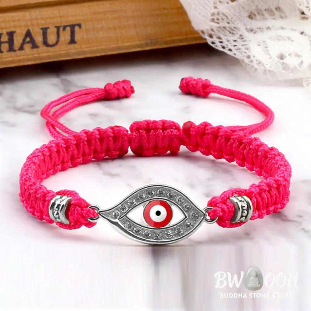 Buddha Stones Evil Eye Keep Away Evil Spirits String Bracelet - BWOOOH - Bracelet