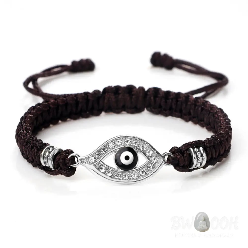 Buddha Stones Evil Eye Keep Away Evil Spirits String Bracelet - BWOOOH - Bracelet