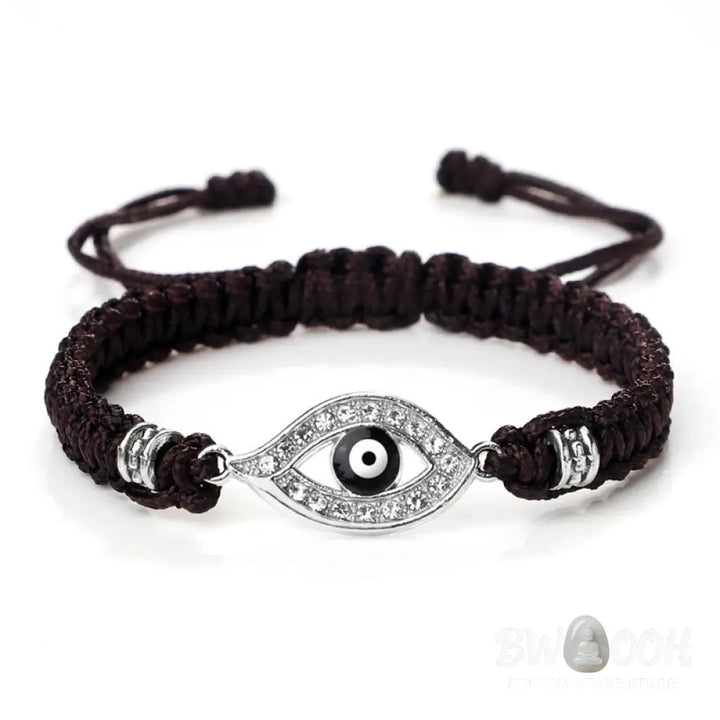 Buddha Stones Evil Eye Keep Away Evil Spirits String Bracelet - BWOOOH - Bracelet