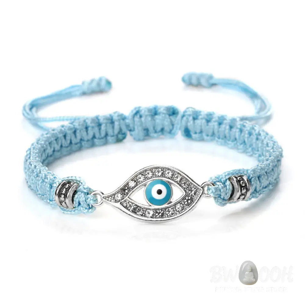 Buddha Stones Evil Eye Keep Away Evil Spirits String Bracelet - BWOOOH - Bracelet