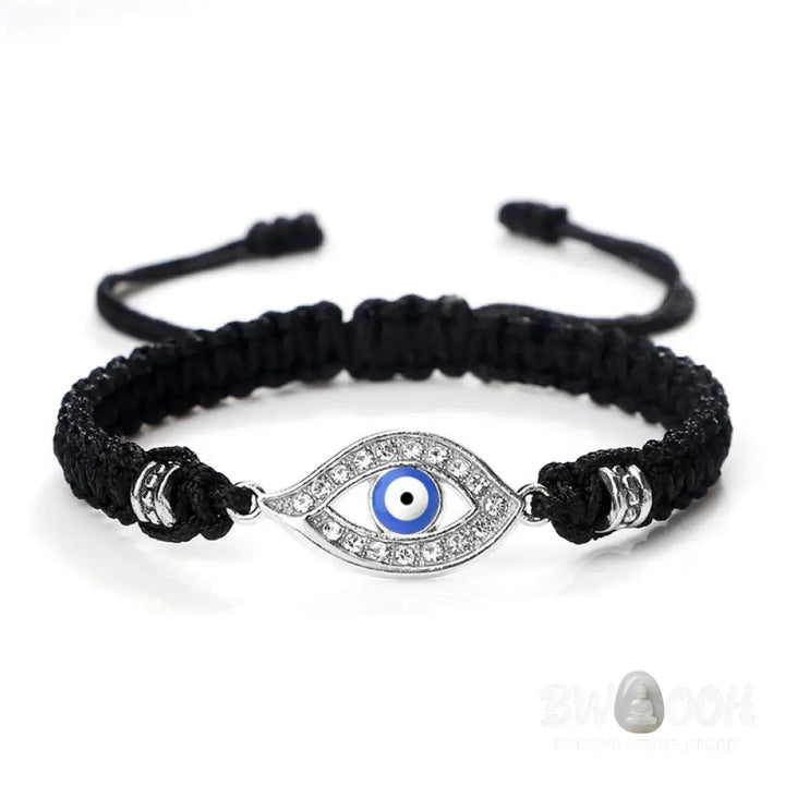 Buddha Stones Evil Eye Keep Away Evil Spirits String Bracelet - BWOOOH - Bracelet