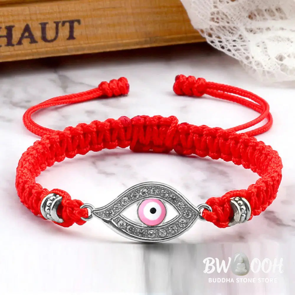 Buddha Stones Evil Eye Keep Away Evil Spirits String Bracelet - BWOOOH - Bracelet