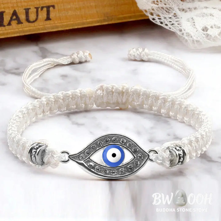 Buddha Stones Evil Eye Keep Away Evil Spirits String Bracelet - BWOOOH - Bracelet