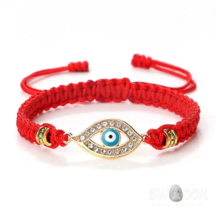 Buddha Stones Evil Eye Keep Away Evil Spirits String Bracelet - BWOOOH - Bracelet