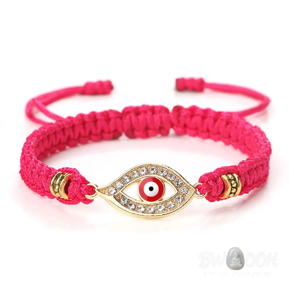 Buddha Stones Evil Eye Keep Away Evil Spirits String Bracelet - BWOOOH - Bracelet