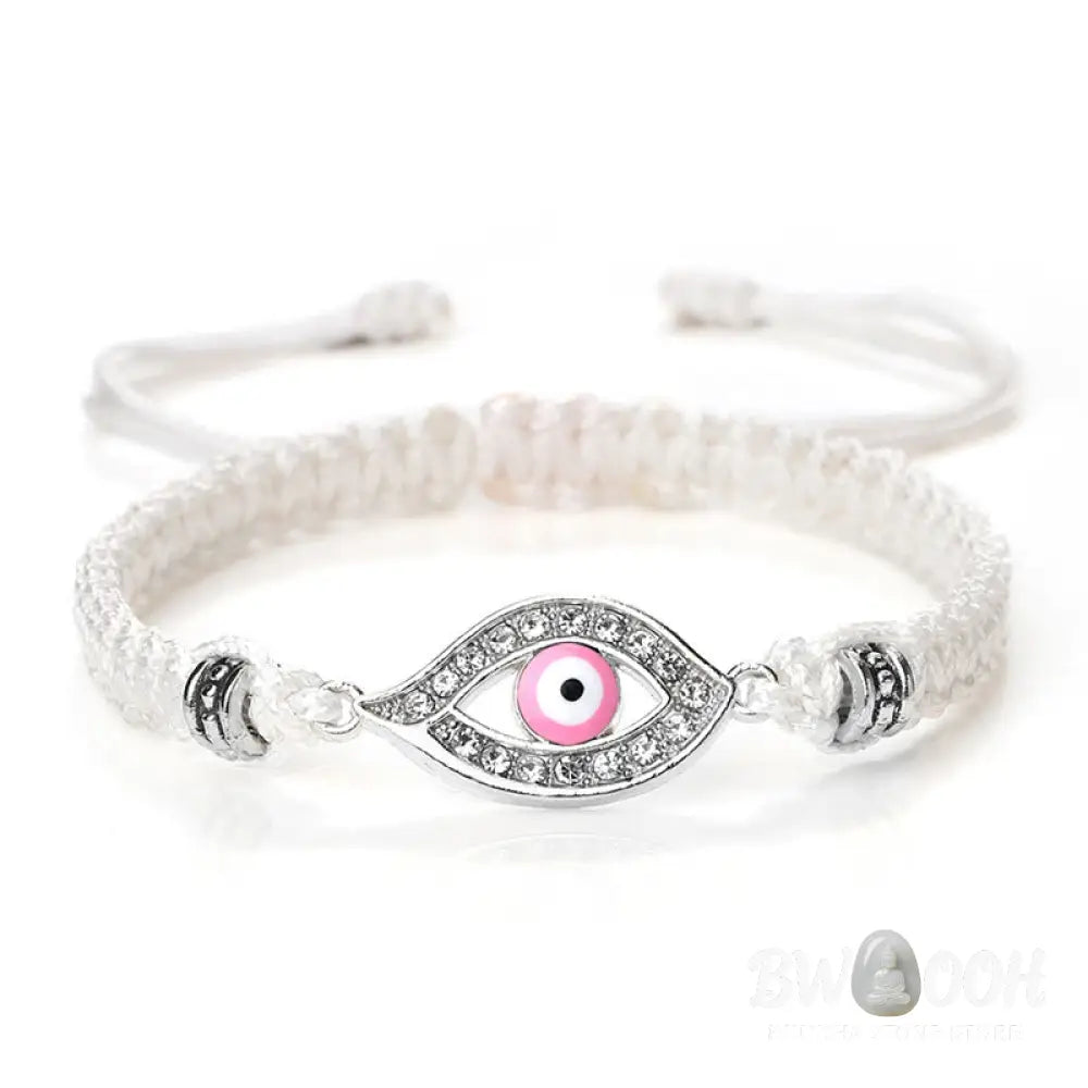Buddha Stones Evil Eye Keep Away Evil Spirits String Bracelet - BWOOOH - Bracelet