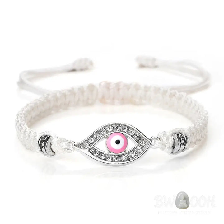 Buddha Stones Evil Eye Keep Away Evil Spirits String Bracelet - BWOOOH - Bracelet