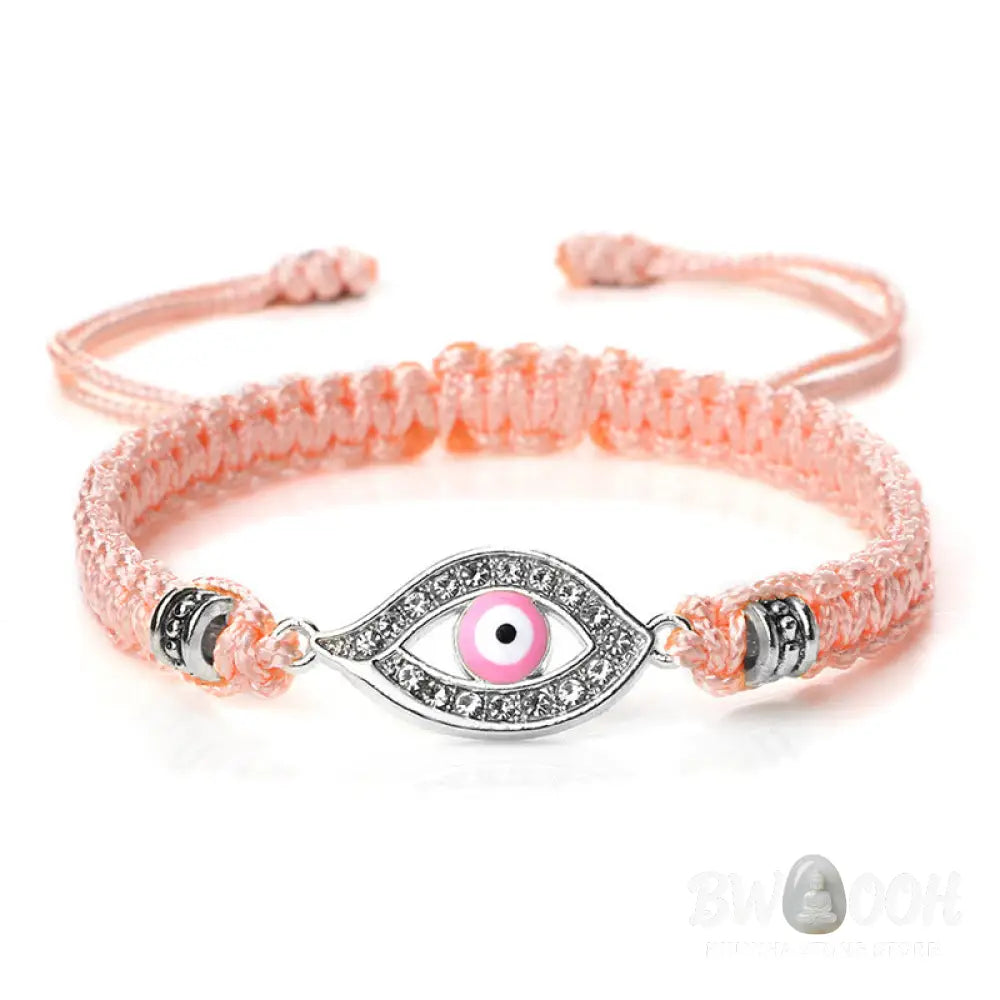 Buddha Stones Evil Eye Keep Away Evil Spirits String Bracelet - BWOOOH - Bracelet