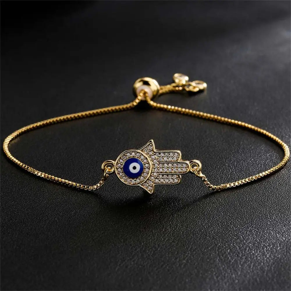 BWOOOH Evil Eye Protection Courage Bracelet - BWOOOH - Copper - Bracelet