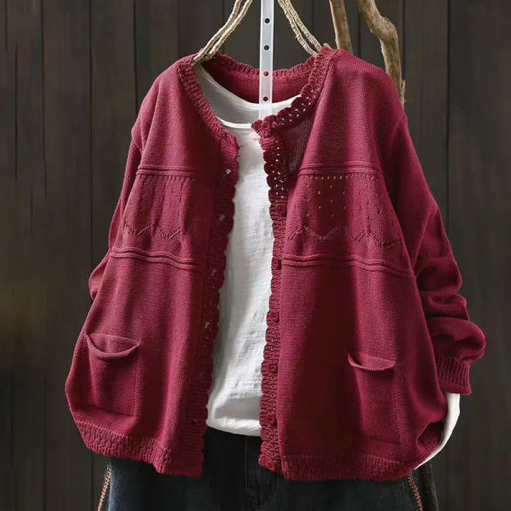BWOOOH Fall Lace Buttons Cotton Women&