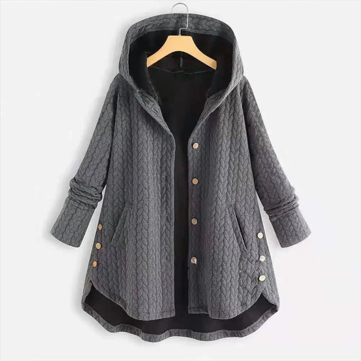 BWOOOH Fall Wheat Ear Pattern Mid-length Design Women&